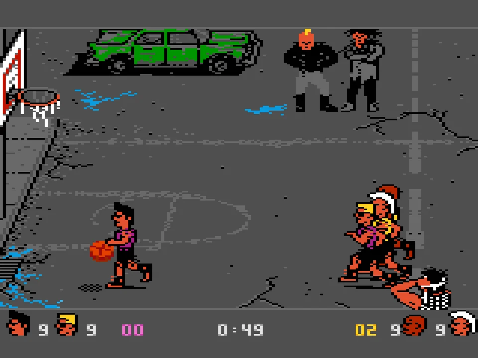 Basketbrawl — Atari 7800