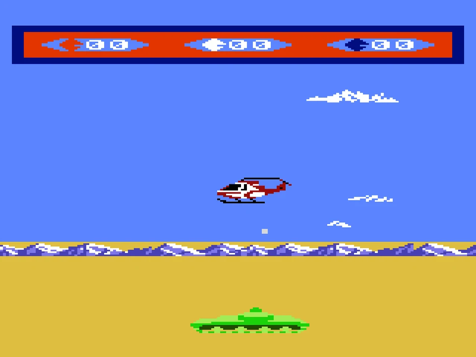 Choplifter — Atari 7800