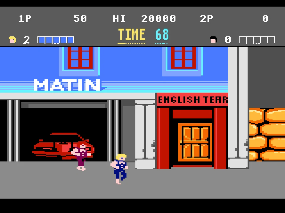 Double Dragon — Atari 7800