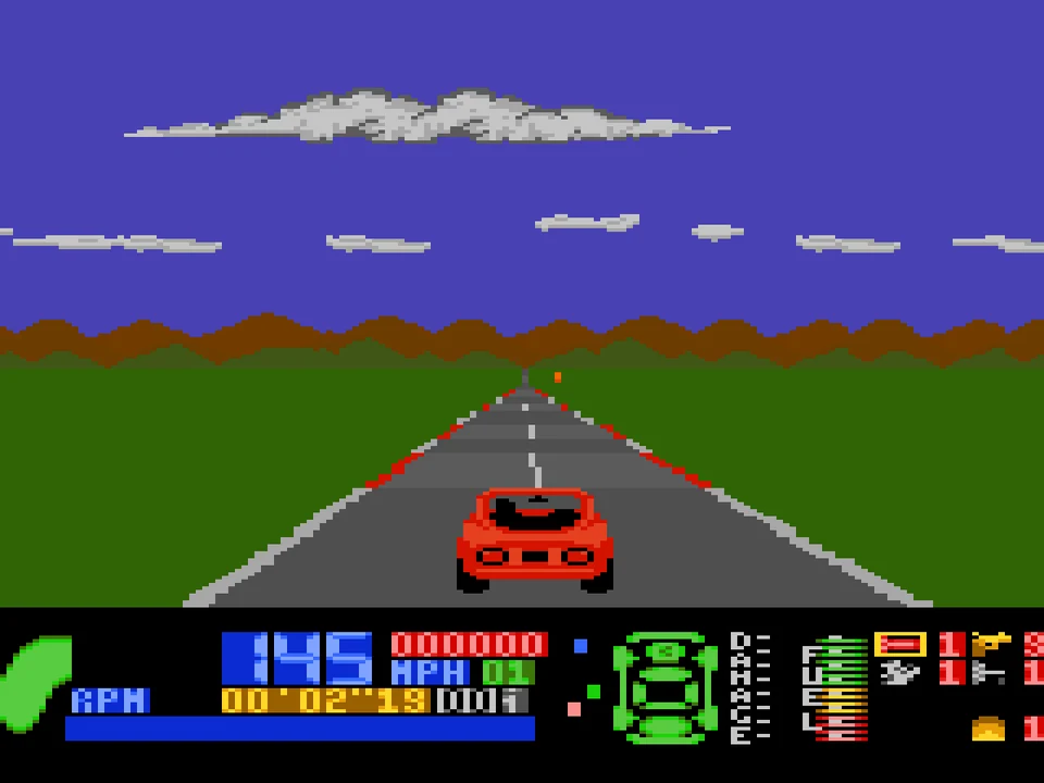 Fatal Run — Atari 7800