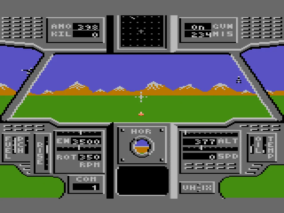 Super Huey UH-IX — Atari 7800