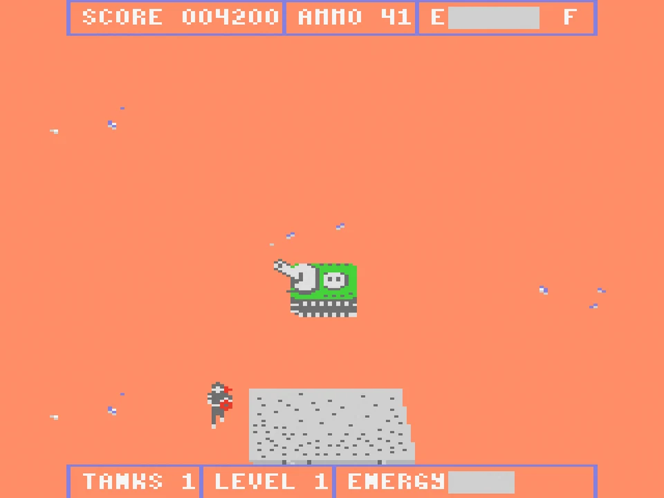 Tank Command — Atari 7800