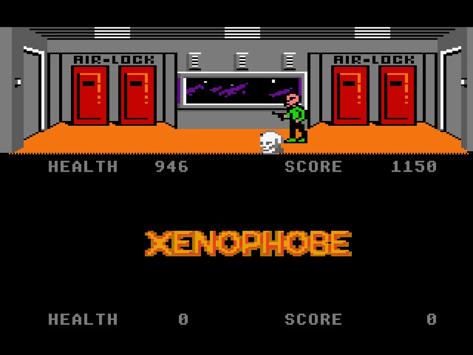 Xenophobe — Atari 7800
