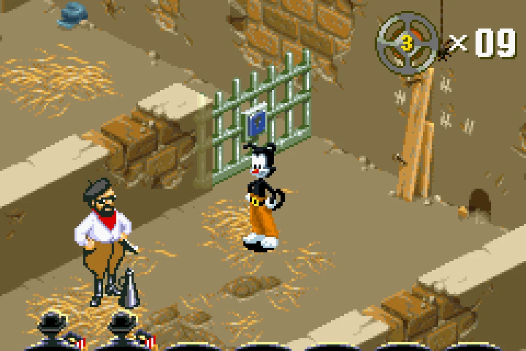 Animaniacs: Lights, Camera, Action! — Game Boy Advance