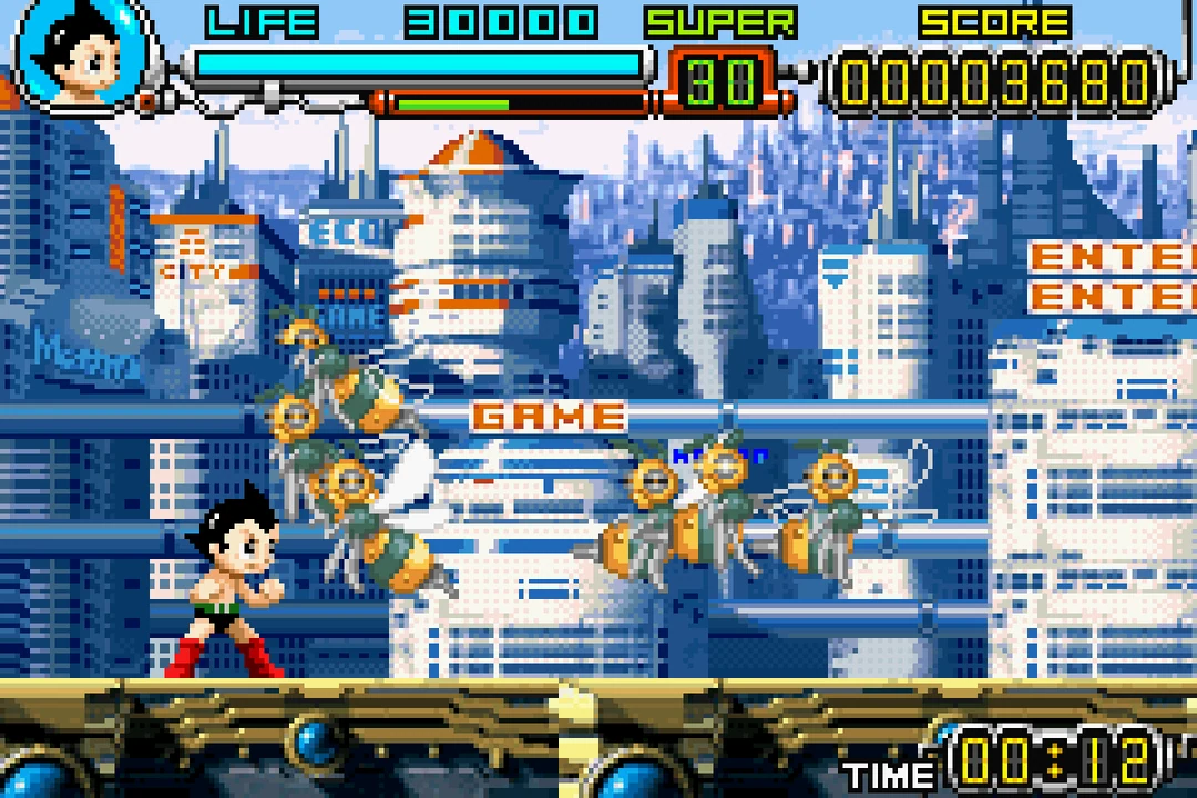 Astro Boy: Omega Factor — Game Boy Advance