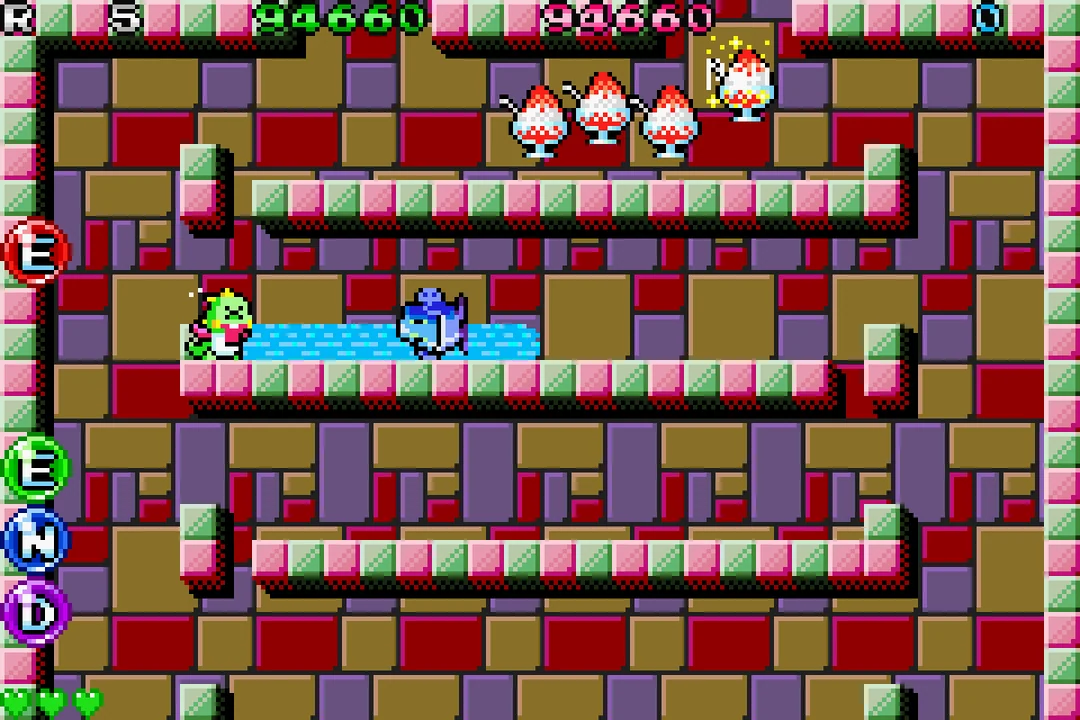Bubble Bobble: Old & New — Game Boy Advance