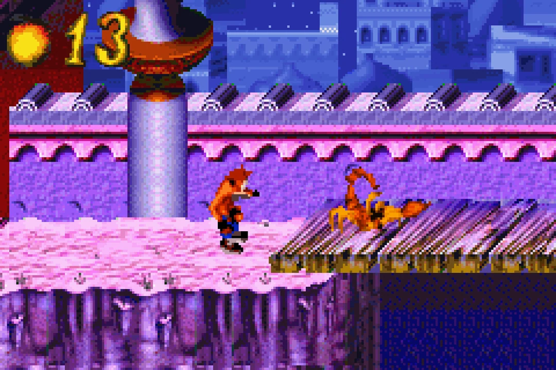 Crash Bandicoot 2: N-Tranced — Game Boy Advance