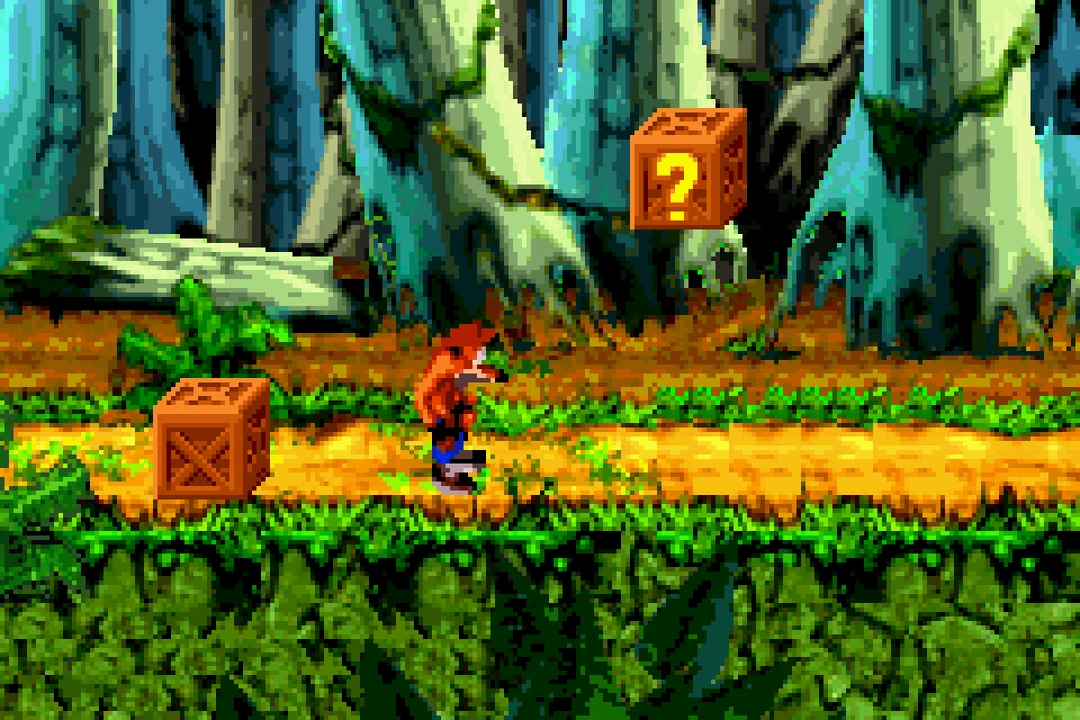 Crash Bandicoot: Huge Adventure — Game Boy Advance