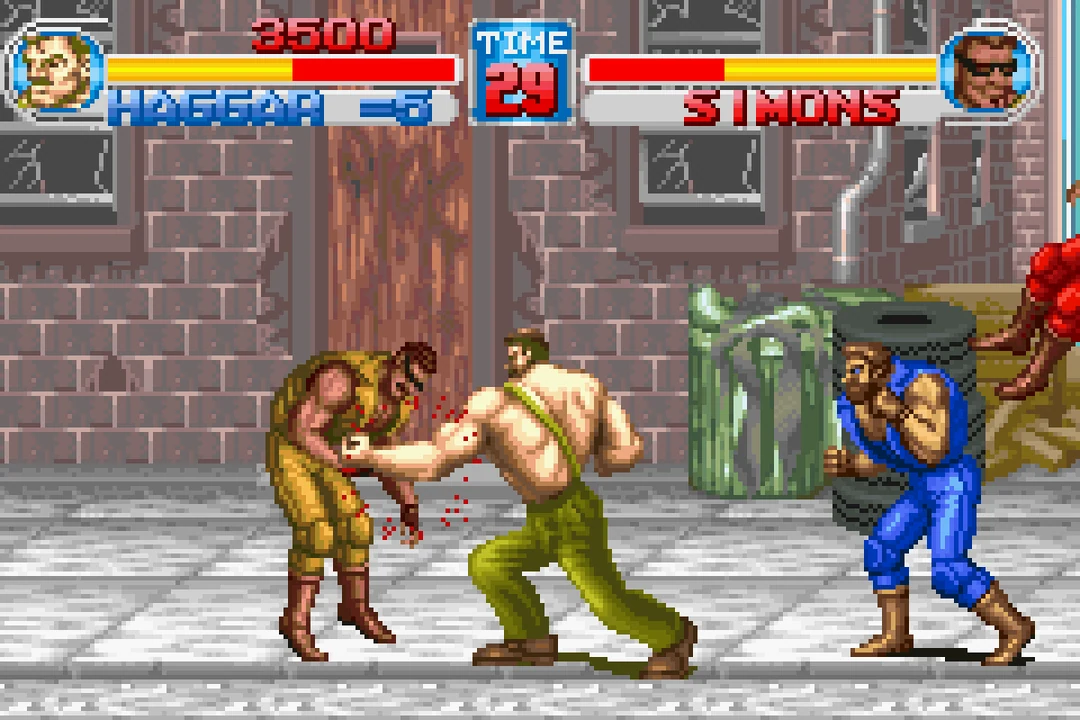 Final Fight One — Game Boy Advance