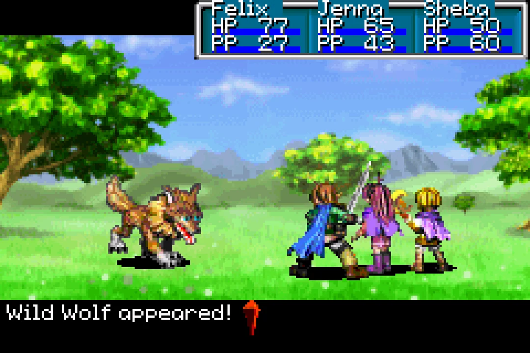 Golden Sun: The Lost Age — Game Boy Advance