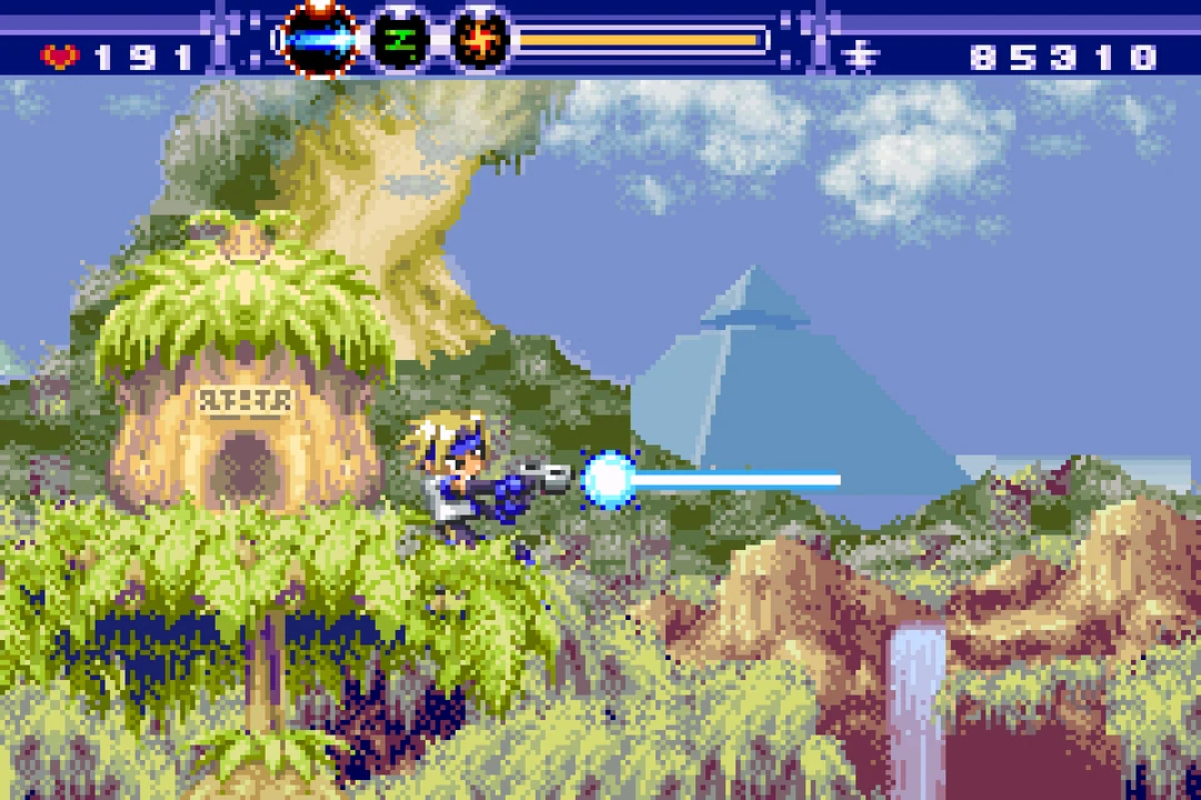 Gunstar Super Heroes — Game Boy Advance
