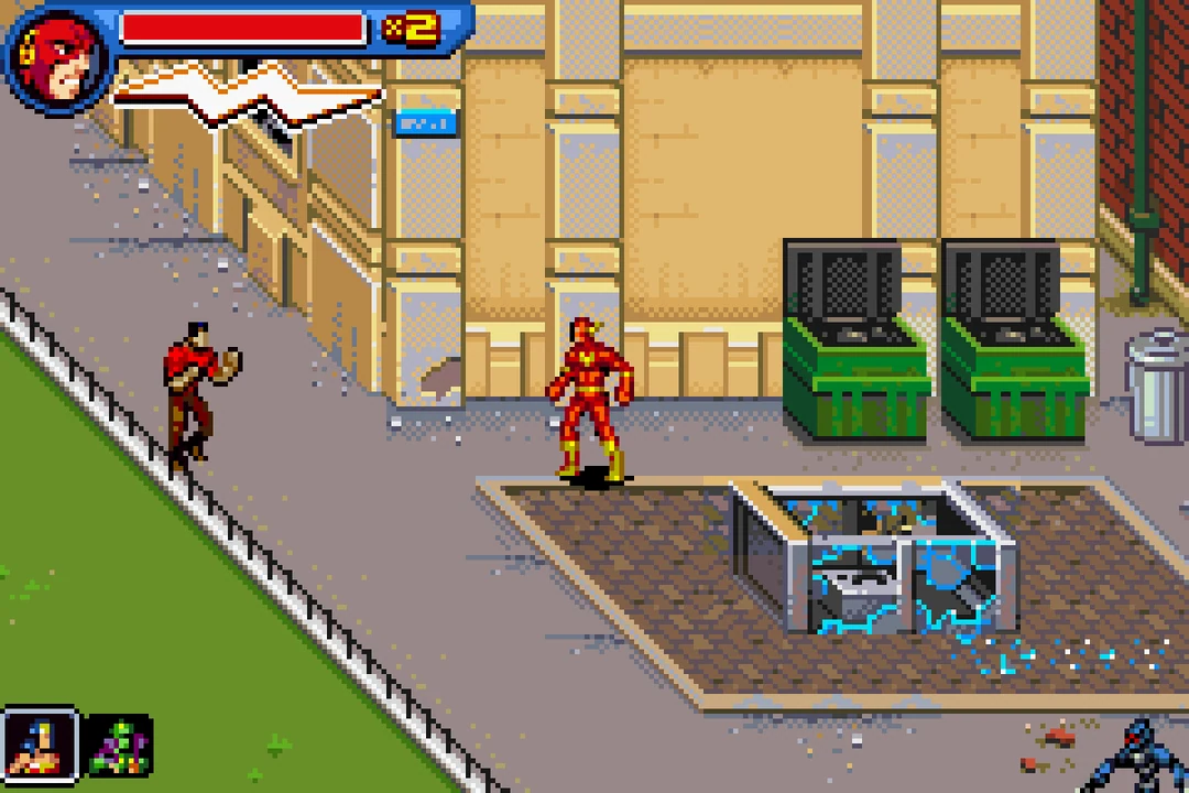 Justice League Heroes: Flash — Game Boy Advance