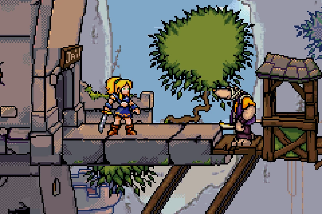 Lady Sia — Game Boy Advance