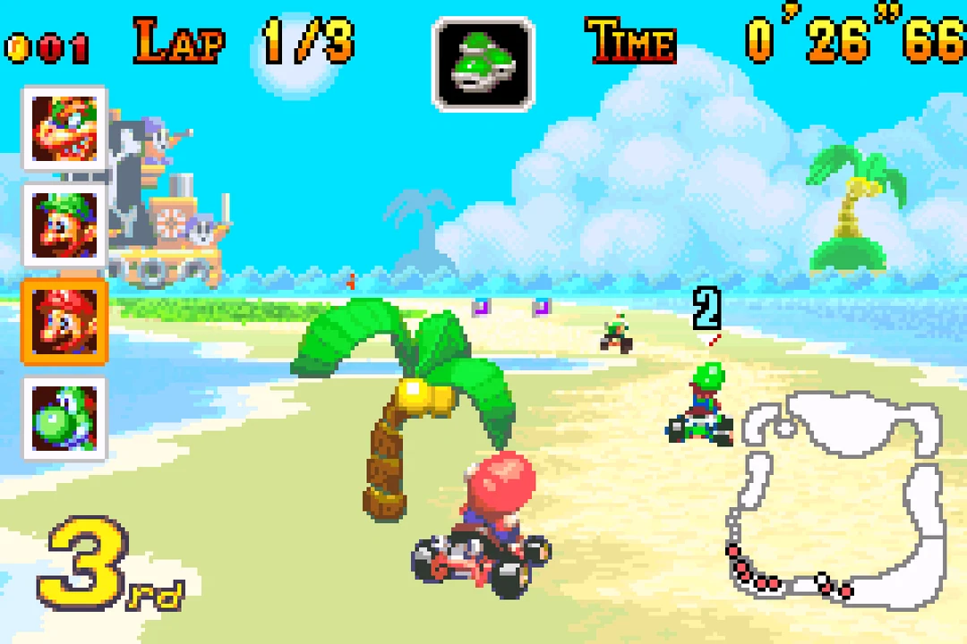 Mario Kart: Super Circuit — Game Boy Advance