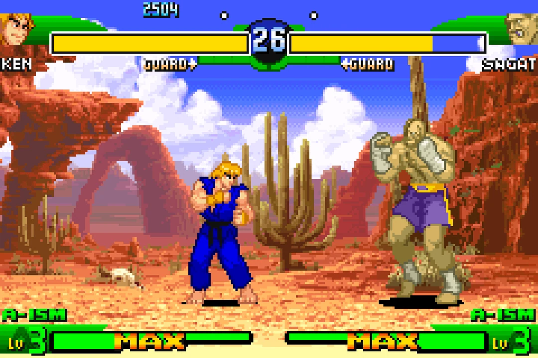 Street Fighter Alpha 3 — Game Boy Advance