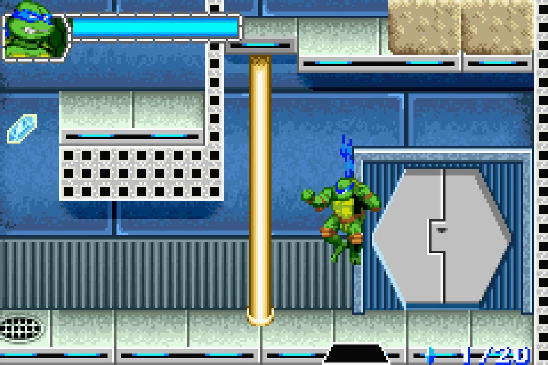 Teenage Mutant Ninja Turtles 2: Battle Nexus — Game Boy Advance
