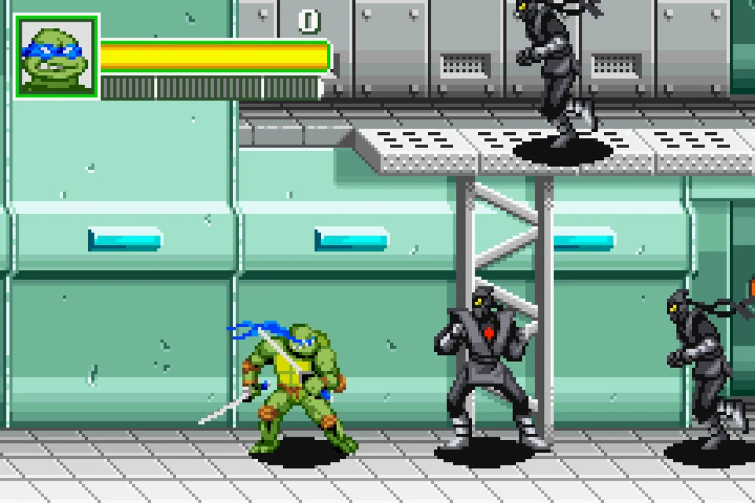 Teenage Mutant Ninja Turtles — Game Boy Advance