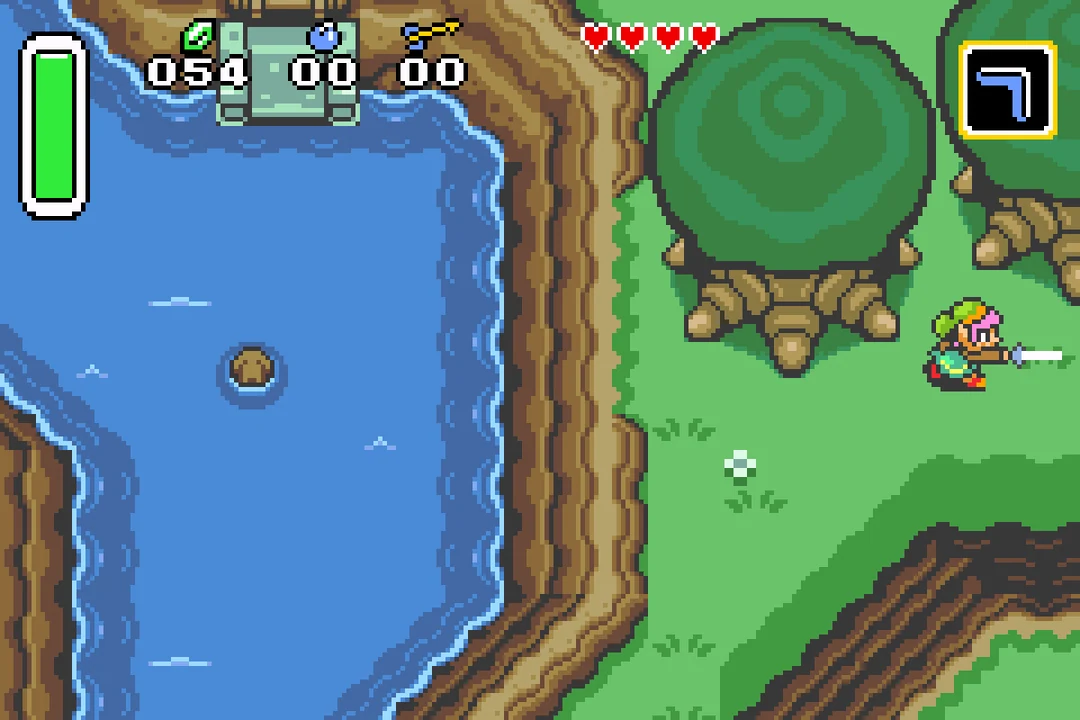 The Legend of Zelda: A Link to the Past & Four Swords — Game Boy Advance