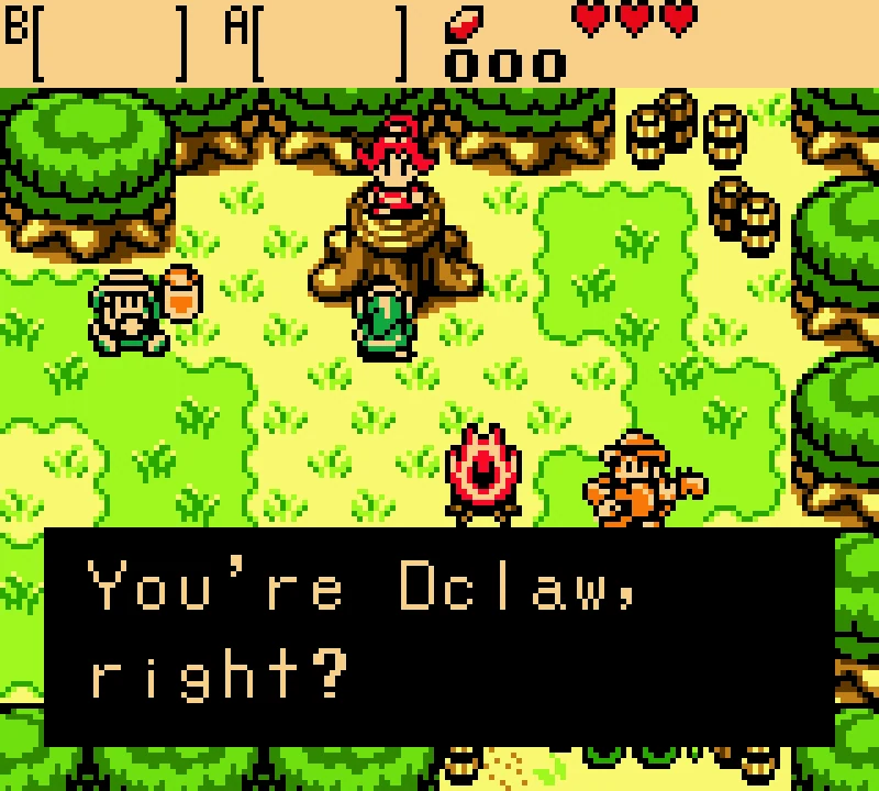 The Legend of Zelda: Oracle of Seasons — Game Boy Color