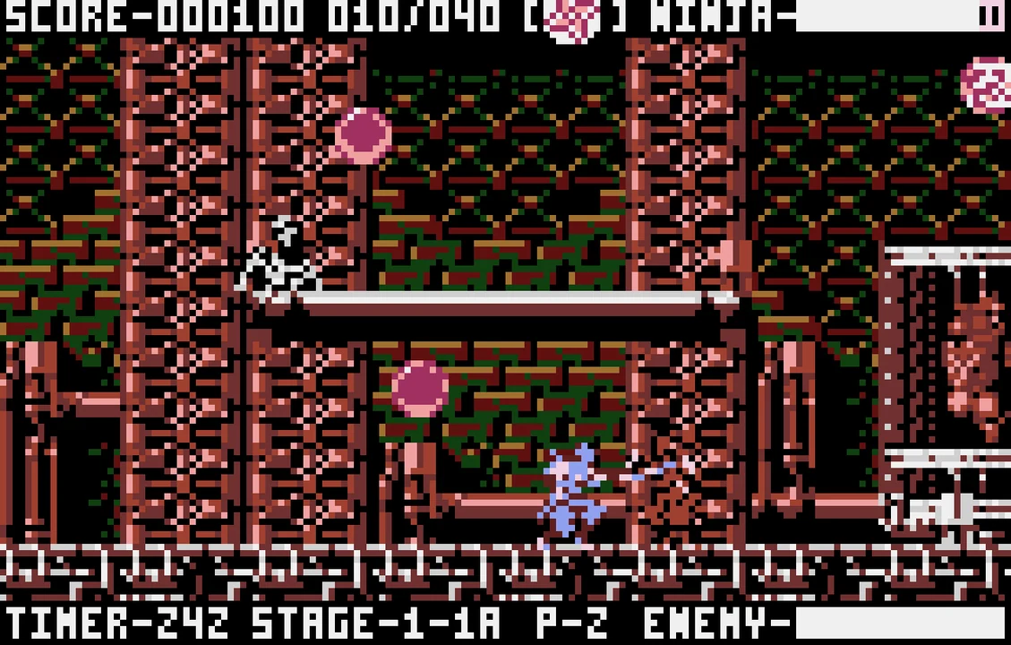 Ninja Gaiden III: The Ancient Ship of Doom — Atari Lynx