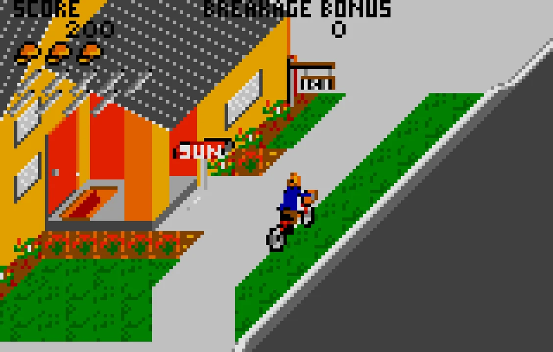 Paperboy — Atari Lynx