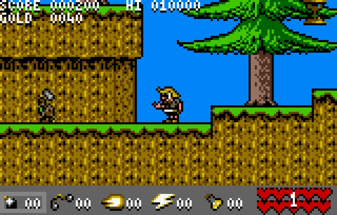 Viking Child — Atari Lynx