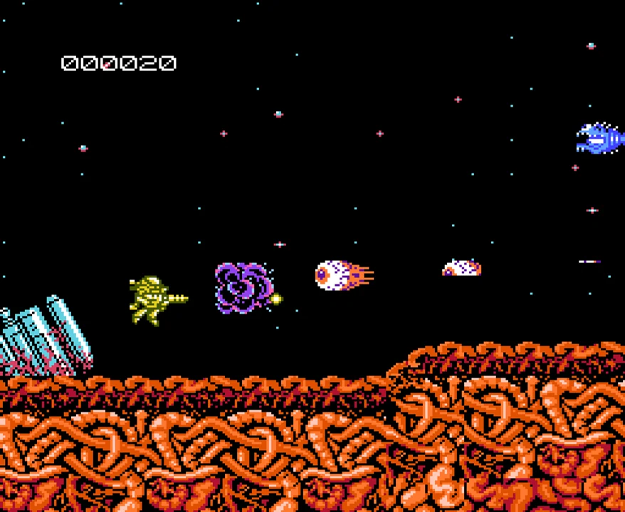 Abadox: The Deadly Inner War — NES / Dendy / Famicom
