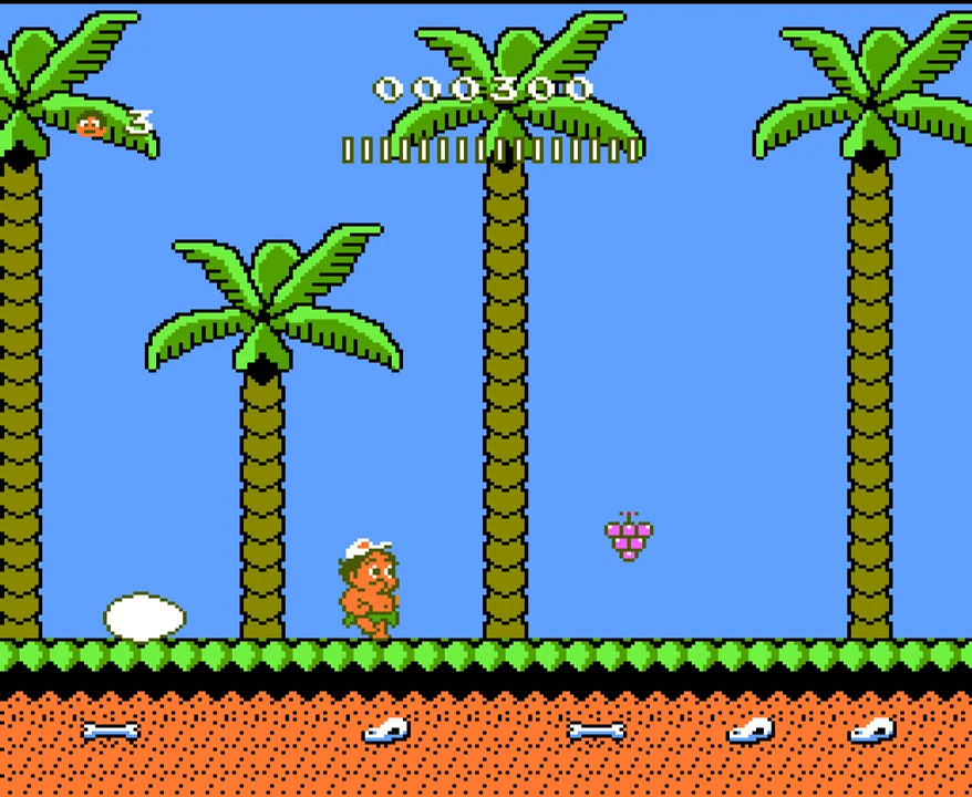 Adventure Island II — NES / Dendy / Famicom