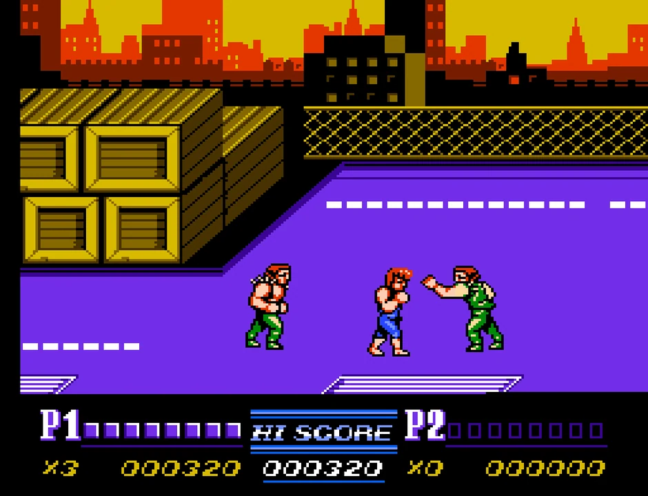 Double Dragon II: The Revenge — NES / Dendy / Famicom