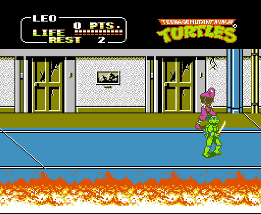 Teenage Mutant Ninja Turtles II: The Arcade Game — NES / Dendy / Famicom
