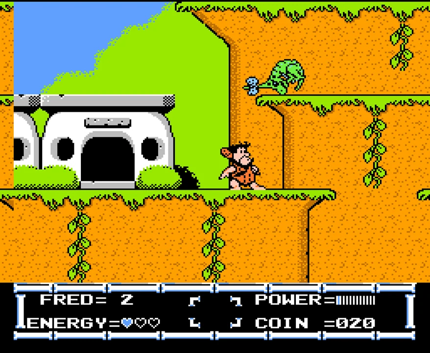 The Flintstones: The Rescue of Dino & Hoppy — NES / Dendy / Famicom