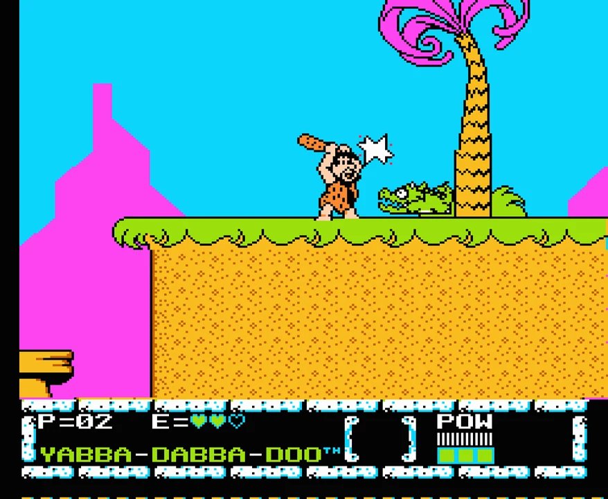 The Flintstones: The Surprise at Dinosaur Peak! — NES / Dendy / Famicom