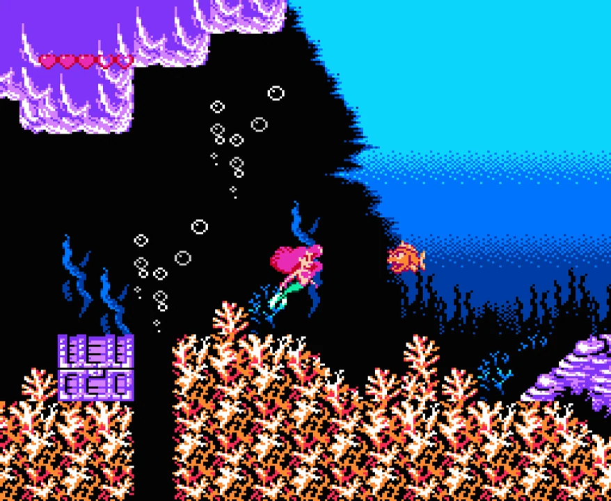 The Little Mermaid — NES / Dendy / Famicom