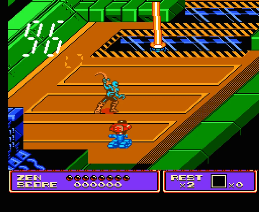Zen: Intergalactic Ninja — NES / Dendy / Famicom