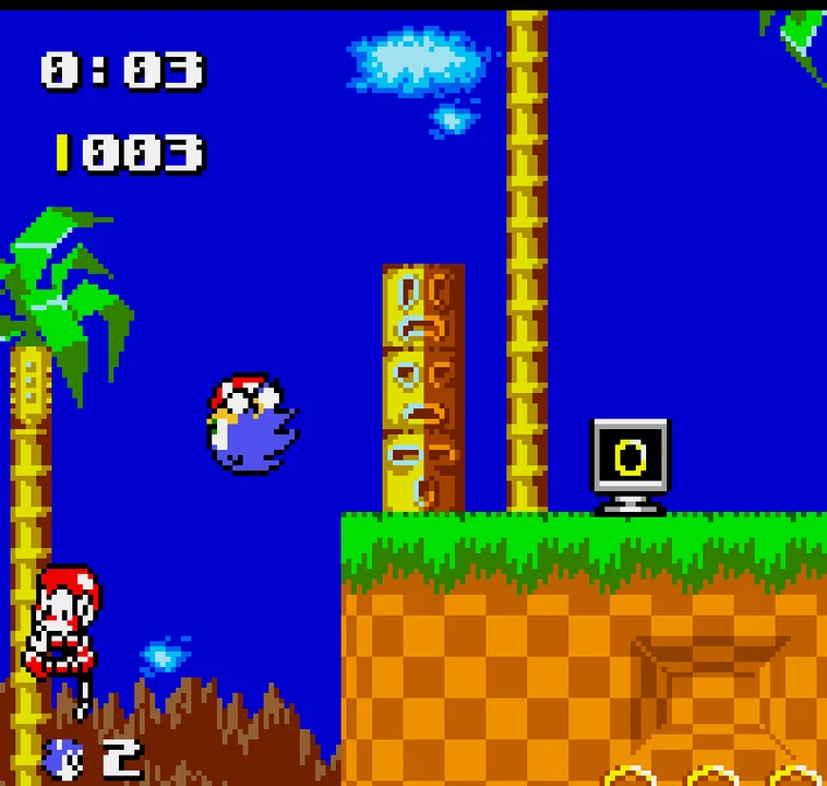 Sonic the Hedgehog: Pocket Adventure — Neo Geo Pocket (Color)