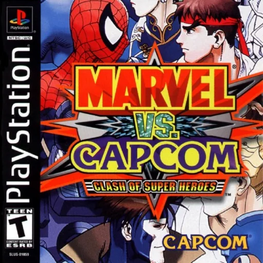 Обложка игры Marvel vs. Capcom: Clash of Super Heroes