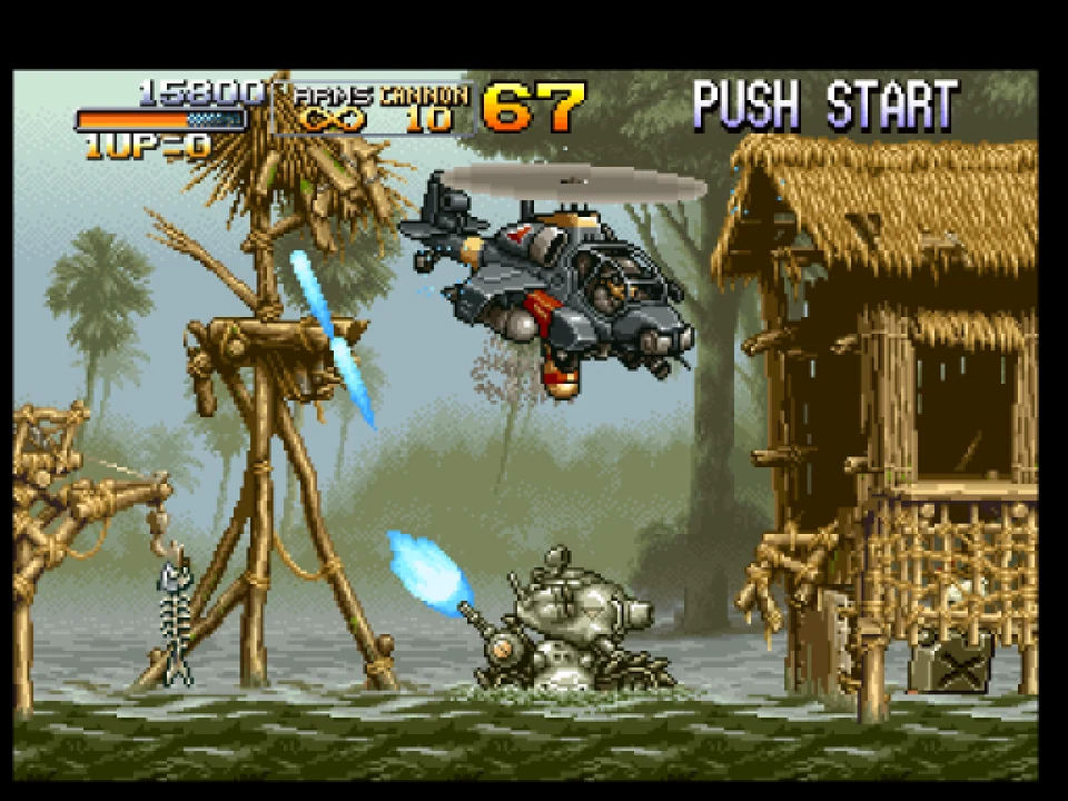 Metal Slug: Super Vehicle-001 — PlayStation (PS1)