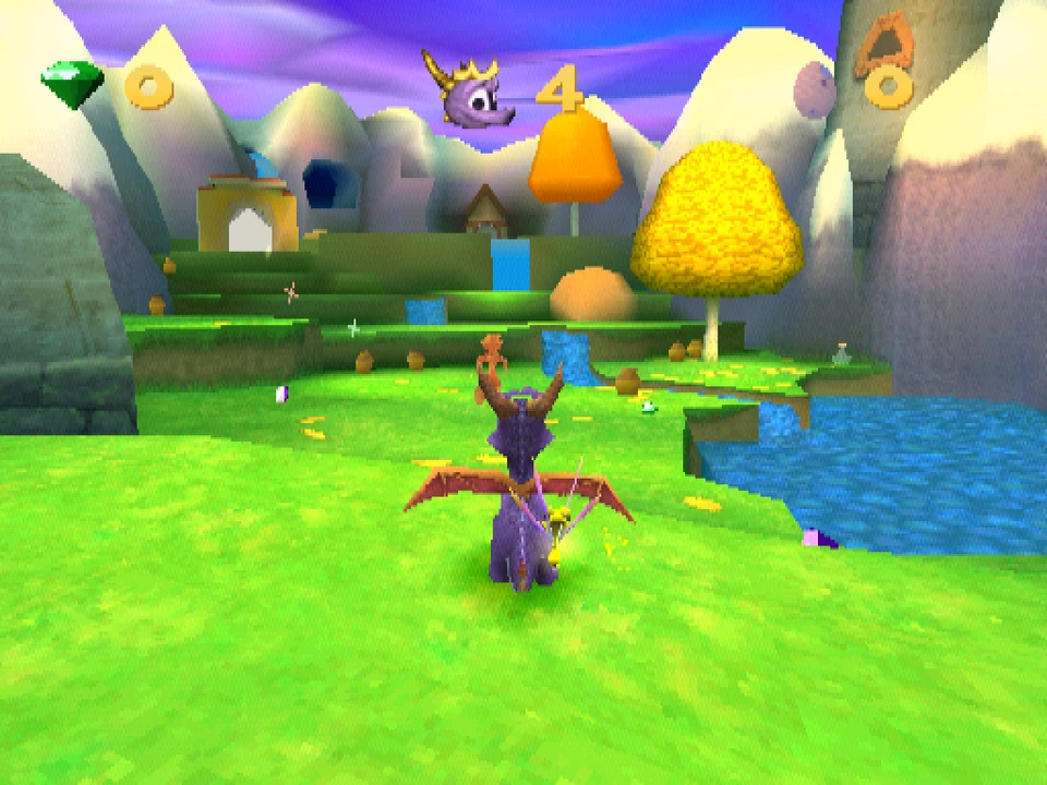Spyro: Year of the Dragon — PlayStation (PS1)
