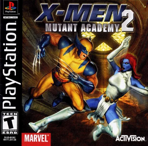 Обложка игры X-Men: Mutant Academy 2