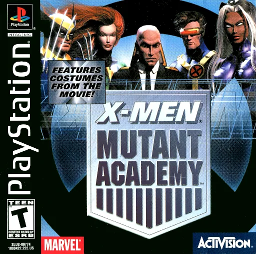 Обложка игры X-Men: Mutant Academy