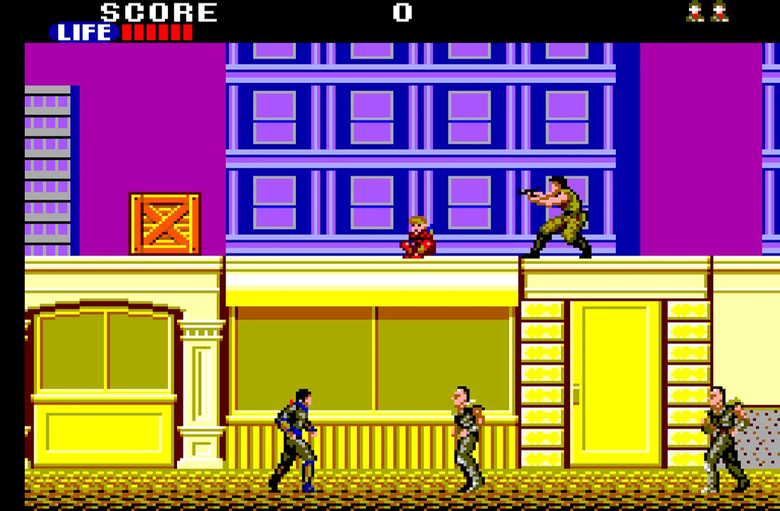Shinobi — Sega Master System