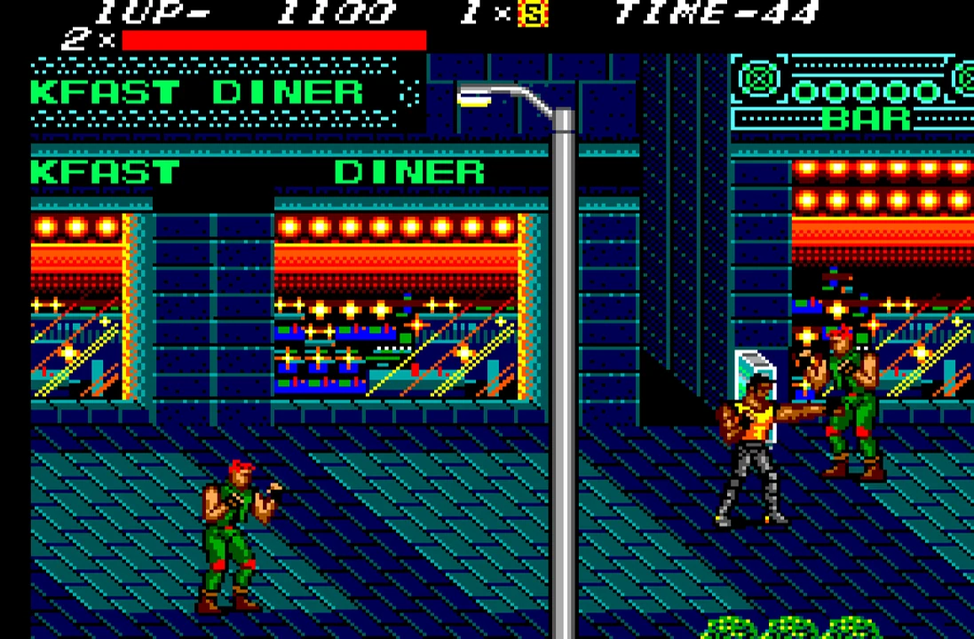 Streets of Rage — Sega Master System
