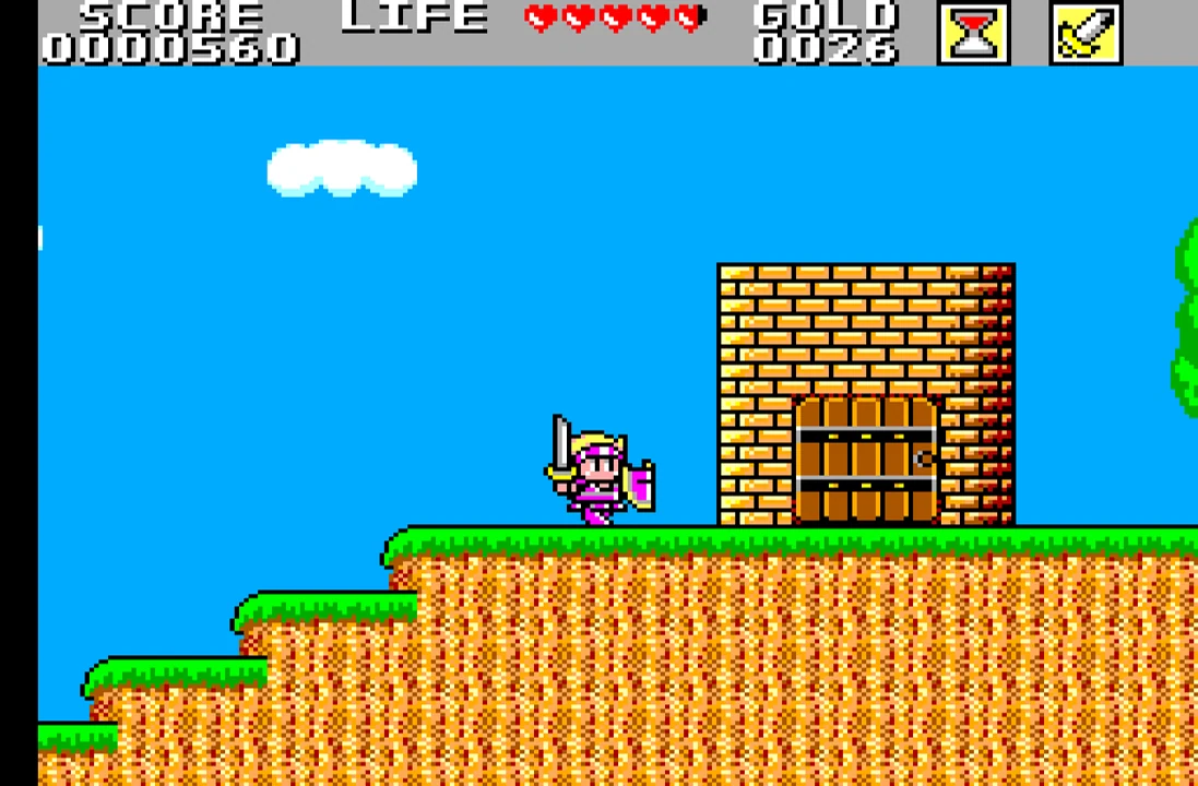 Wonder Boy in Monster Land — Sega Master System