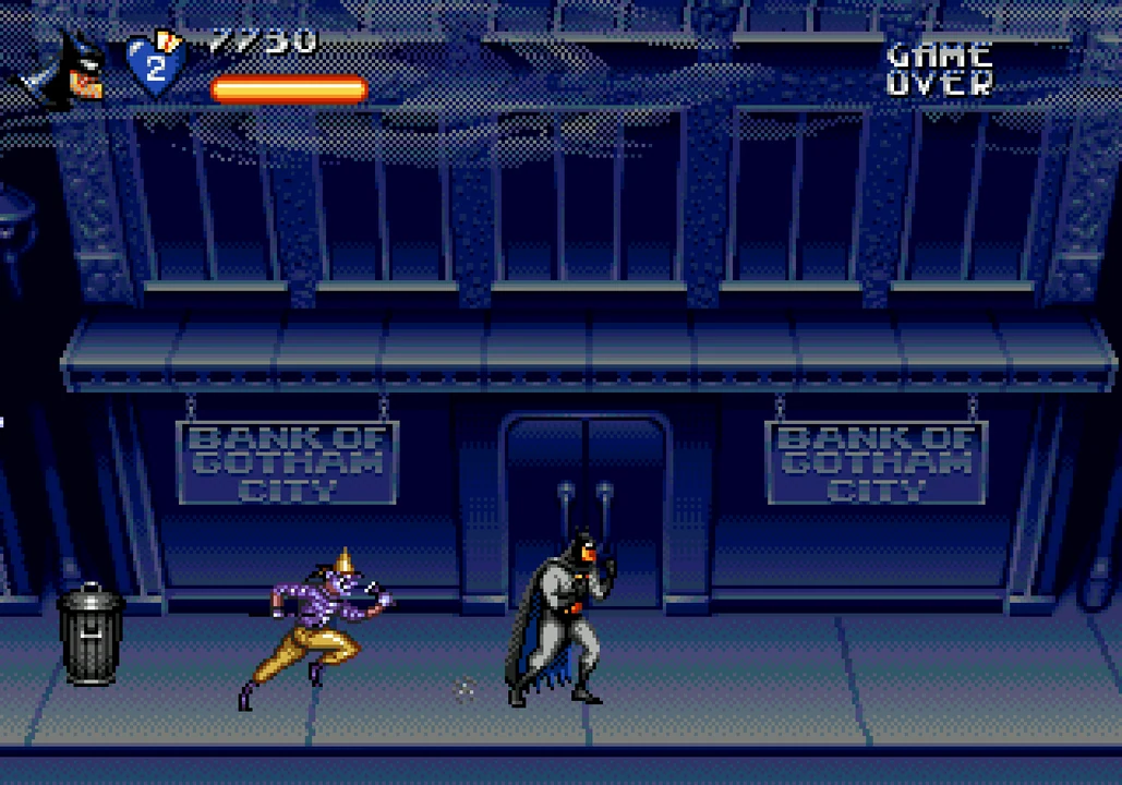 Adventures of Batman & Robin — Sega Mega Drive / Genesis