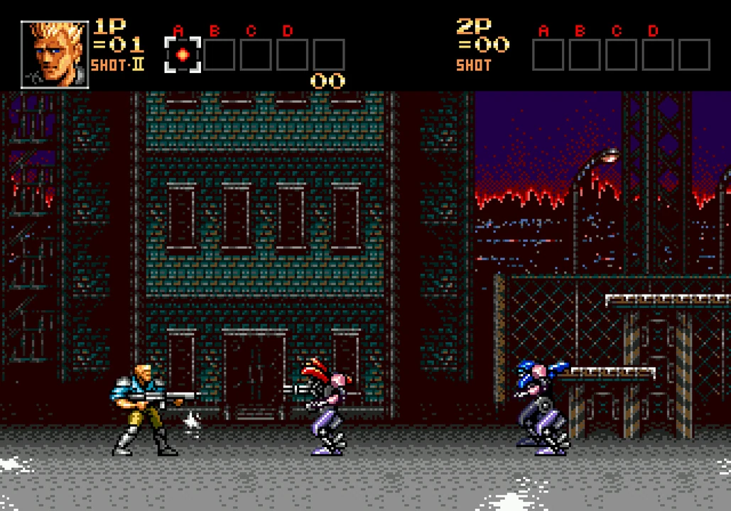 Contra: Hard Corps — Sega Mega Drive / Genesis