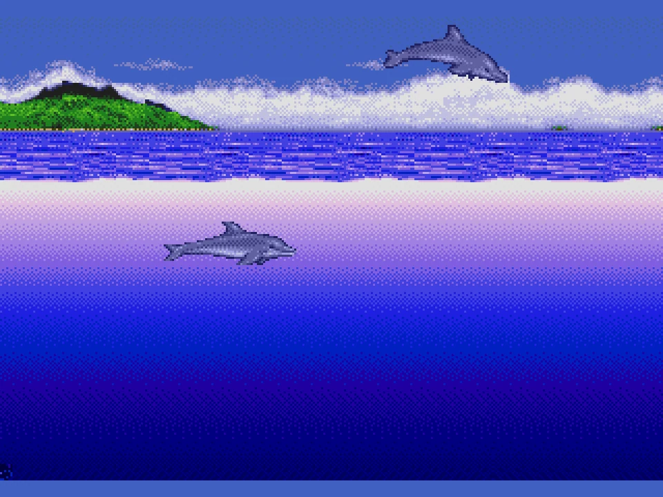 Ecco the Dolphin — Sega Mega Drive / Genesis