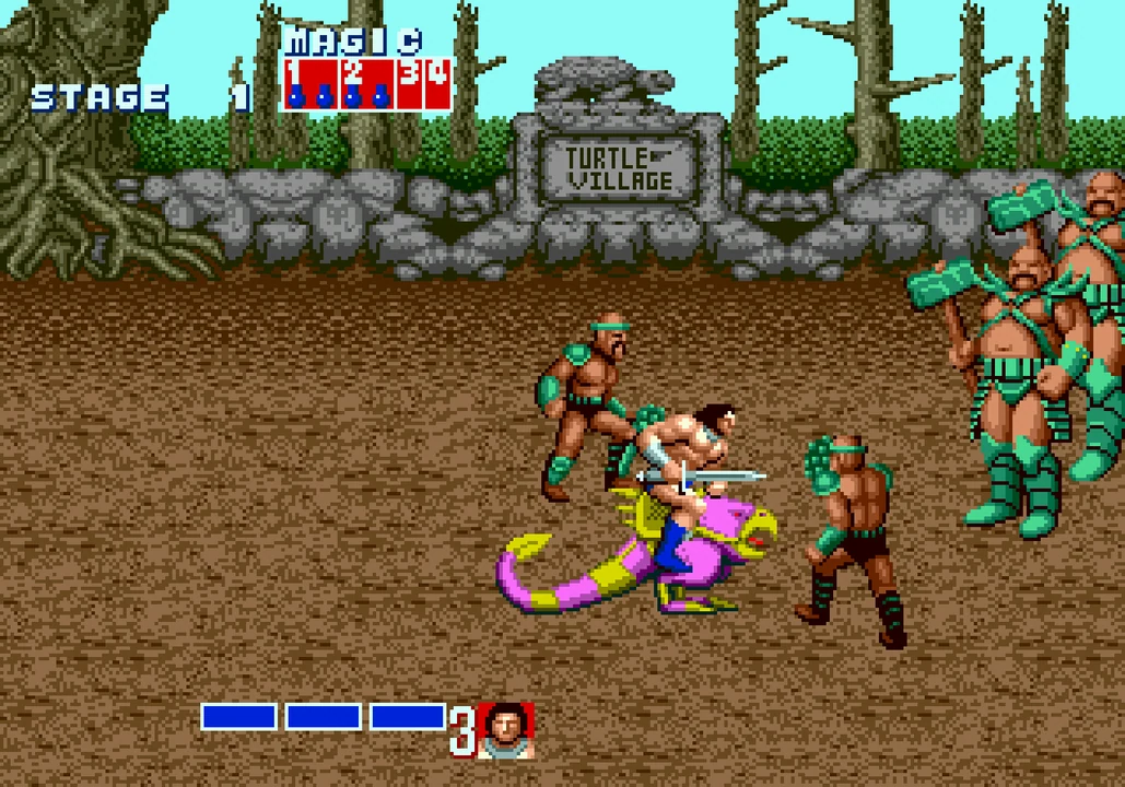Golden Axe — Sega Mega Drive / Genesis