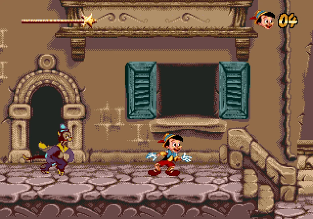 Pinocchio — Sega Mega Drive / Genesis