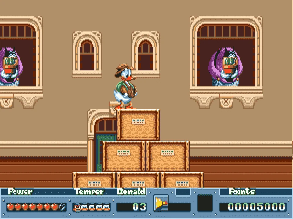 QuackShot Starring Donald Duck — Sega Mega Drive / Genesis