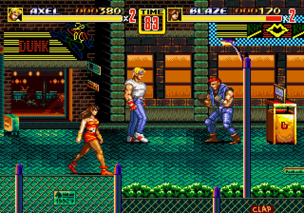 Streets of Rage 2 — Sega Mega Drive / Genesis